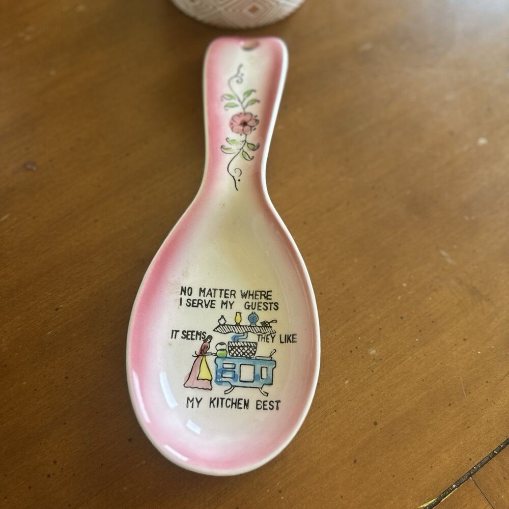 Vintage Japan Spoon Rest